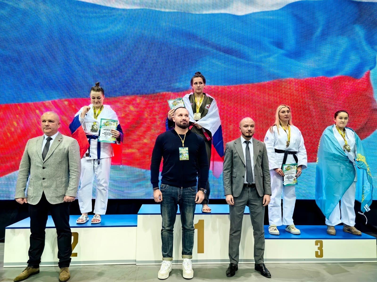 Домодедовская спортсменка стала победителем Кубка мира по рукопашному бою