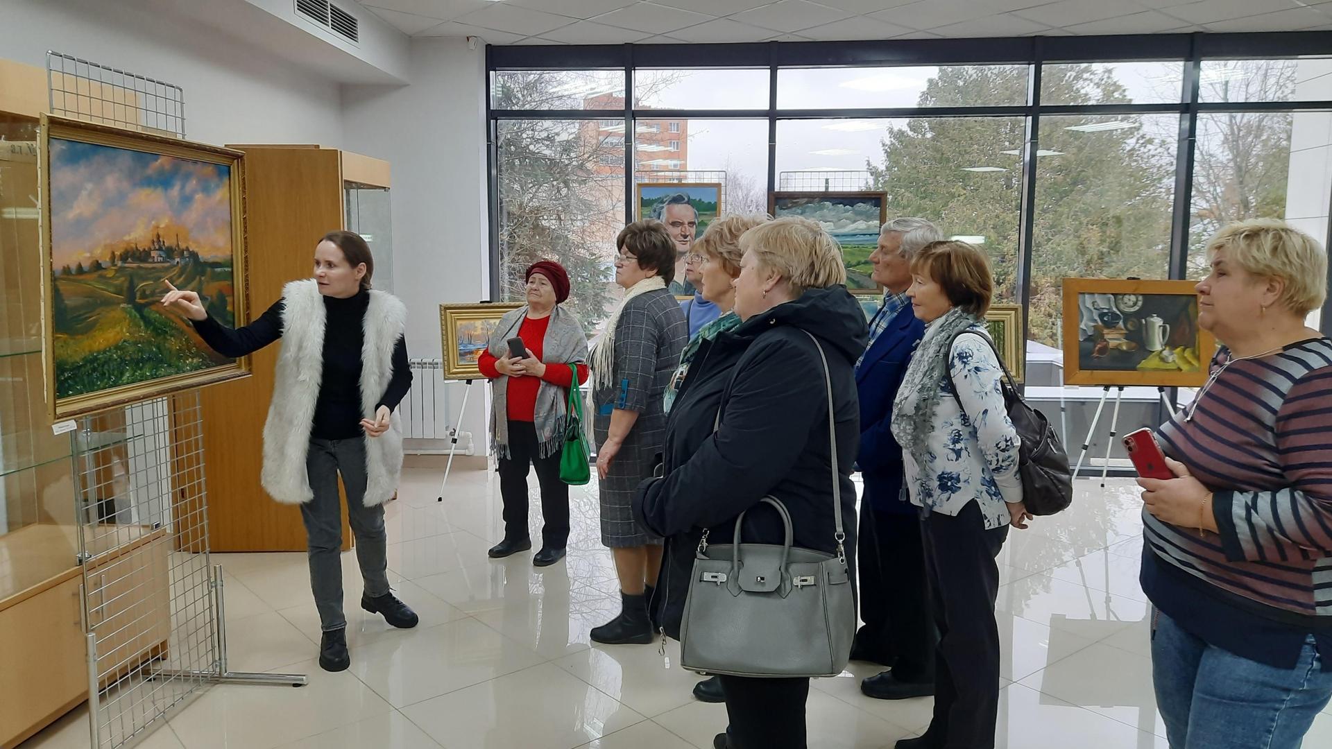 Городской округ Шаховская посетила группа экскурсантов из Волоколамска