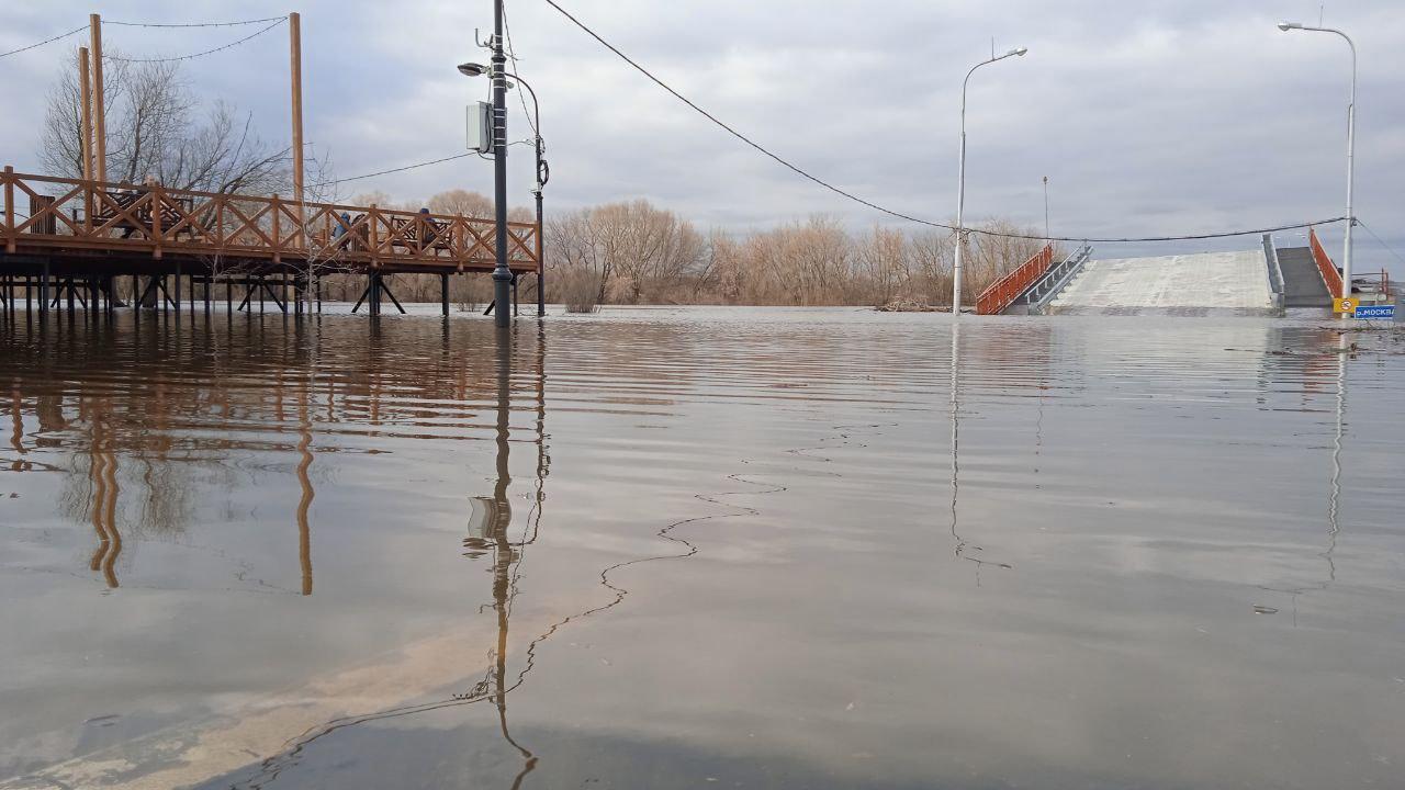 Уровень воды в реке Ока в Коломне - текущие данные и прогноз