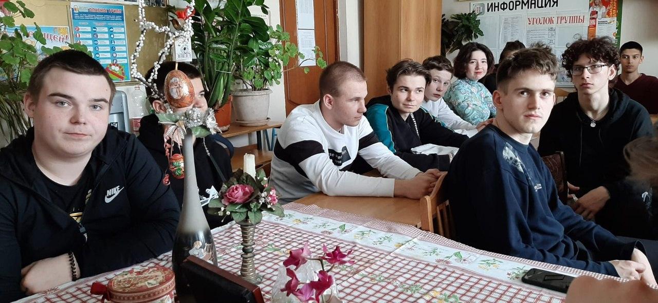 Чеховские студенты узнали интересные подробности о христианском празднике