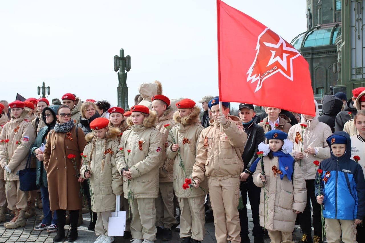 Коломенцы стали участниками торжественного открытия «Вахты памяти 2023»