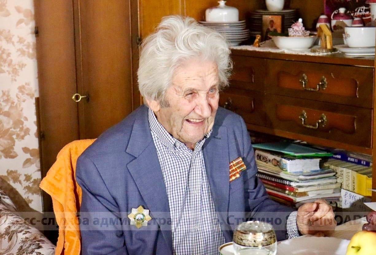 Ветеран Великой Отечественной войны Владимир Исидорович Медовар из Ступина отметил свое 97-летие