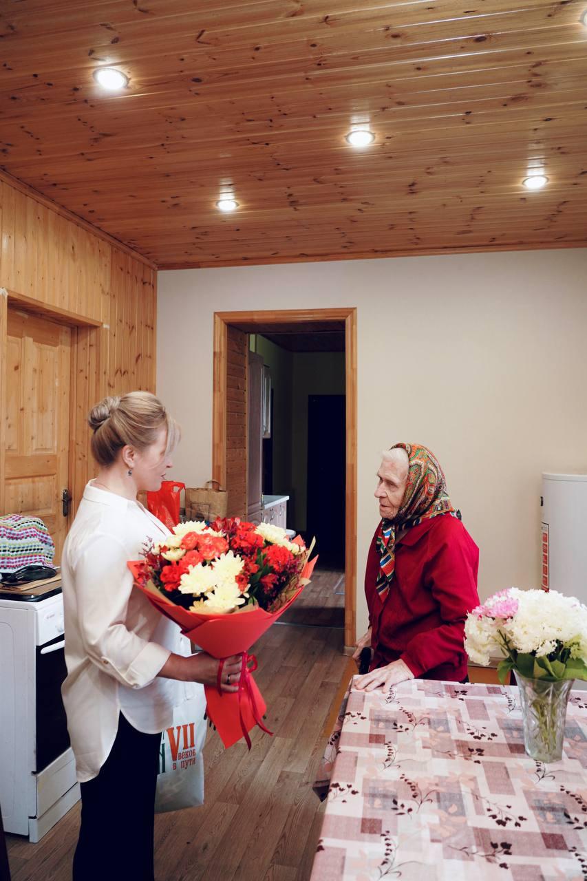 Ветеран войны из Клина Анна Шерстобоева встретила сотый день рождения