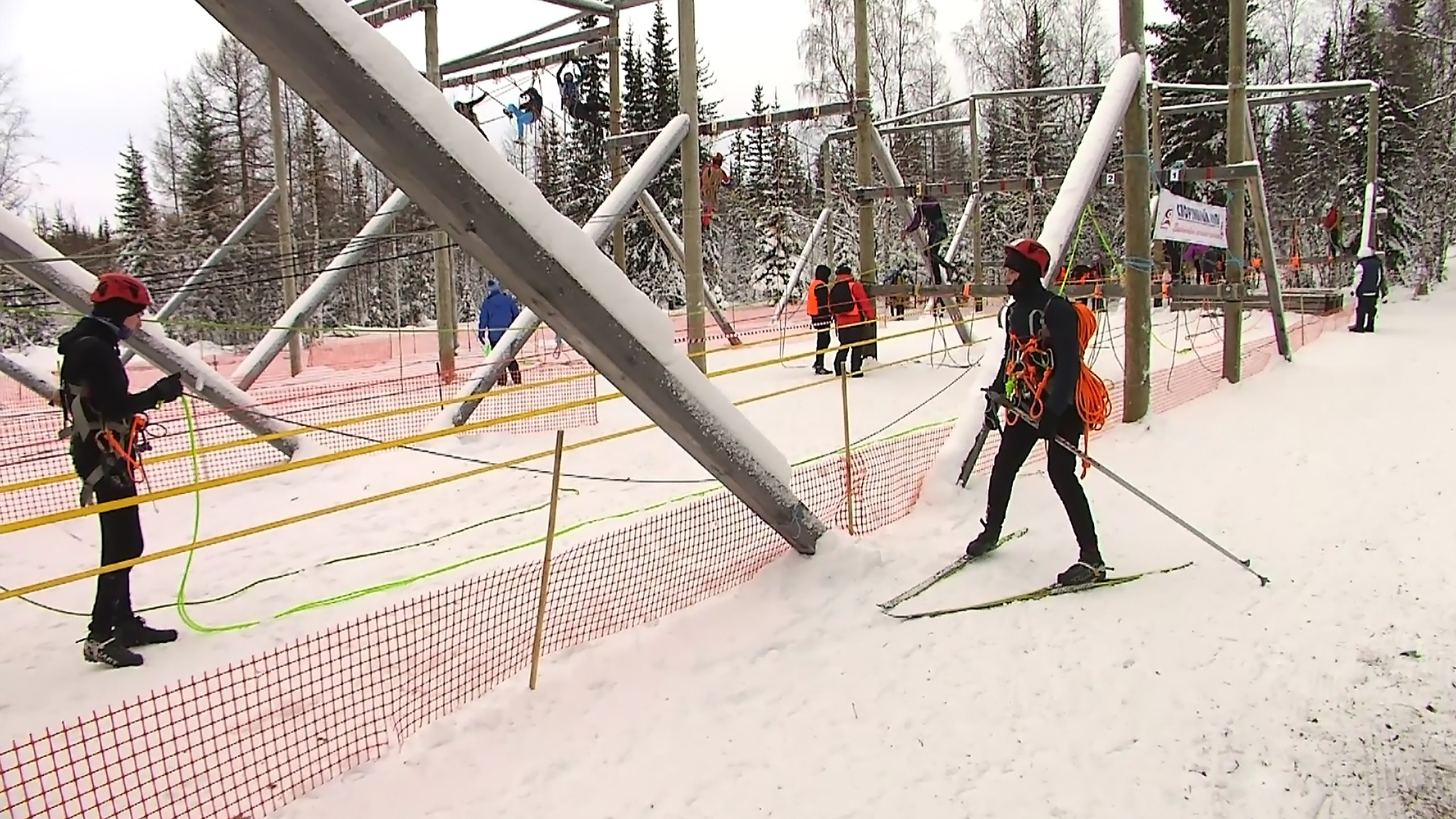 В Салехарде прошел Кубок России по спортивному туризму в лыжной дисциплине
