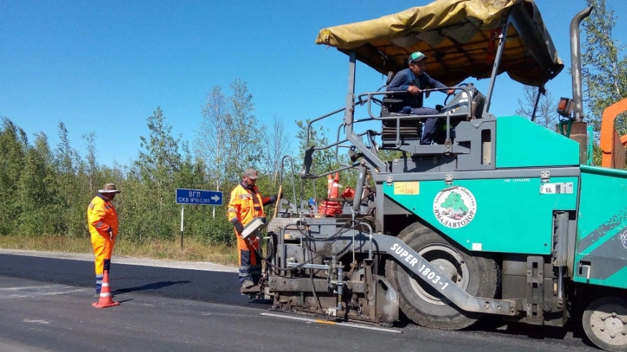 Прежний подрядчик по ремонту дороги Ноябрьск-Вынгапуровский не справился: к работе приступил новый