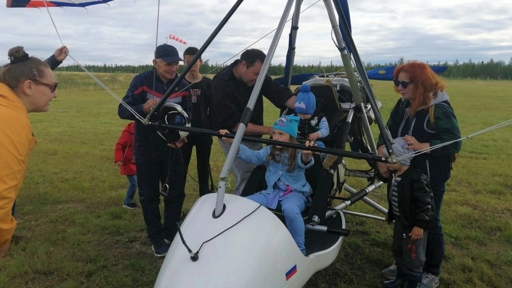 Ямальский пилот рассказал об особенностях дельталёта Владимира Путина