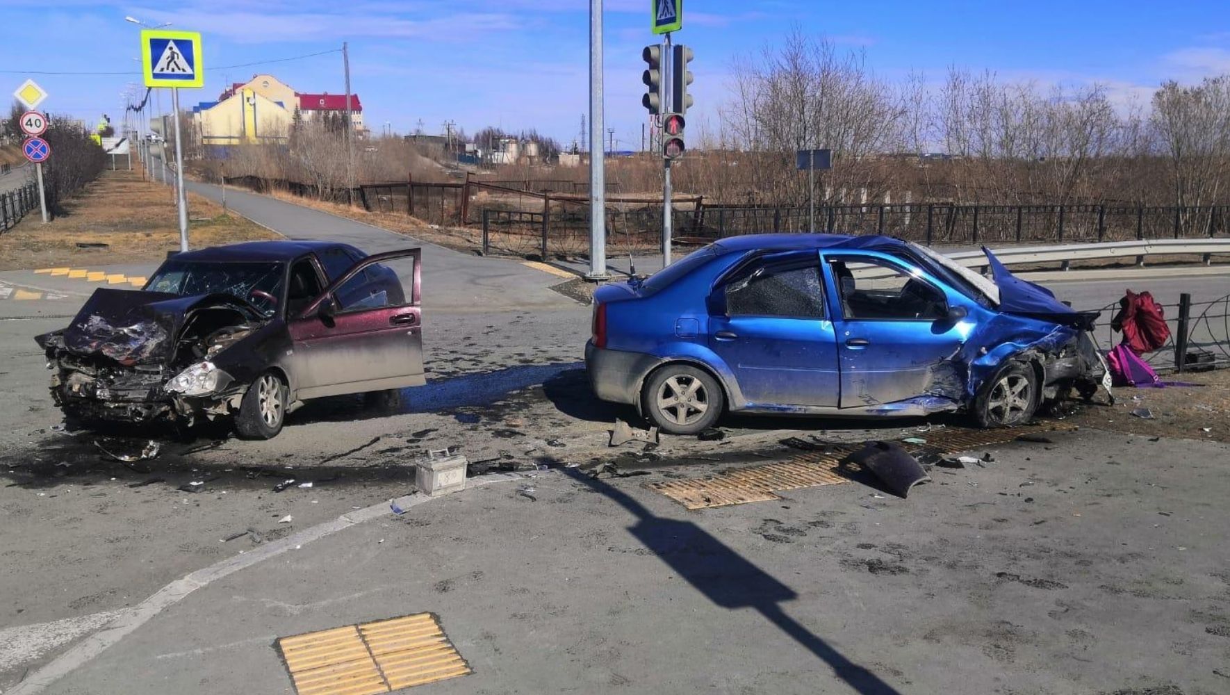 Стали известны подробности аварии в Лабытнанги, в которой пострадали трое детей и водитель