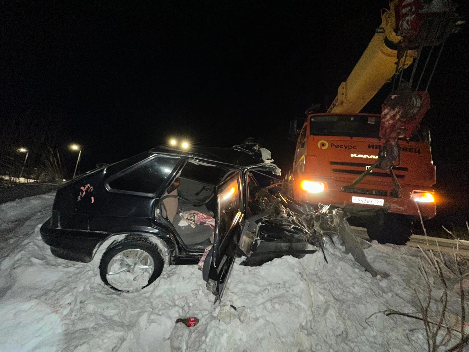 На трассе «Сургут – Салехард» за сутки произошли три серьёзные аварии
