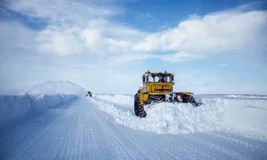 Из-за морозов на Ямале закрыли все зимники, трассы из Салехарда и переправу открыли