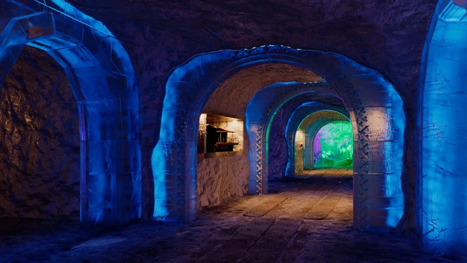 Салехардский мерзлотник превратят в удивительный музей с ледяным камином: фото