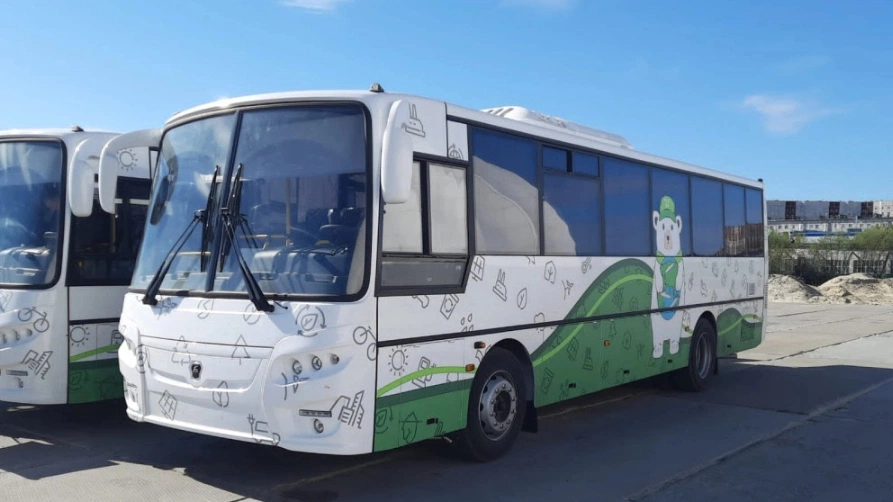 Новые автобусы выйдут на линию Надым — Пангоды