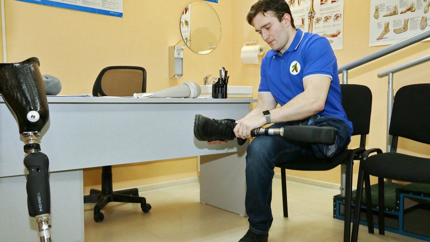 В Салехарде впервые изготовили «умный» протез ноги