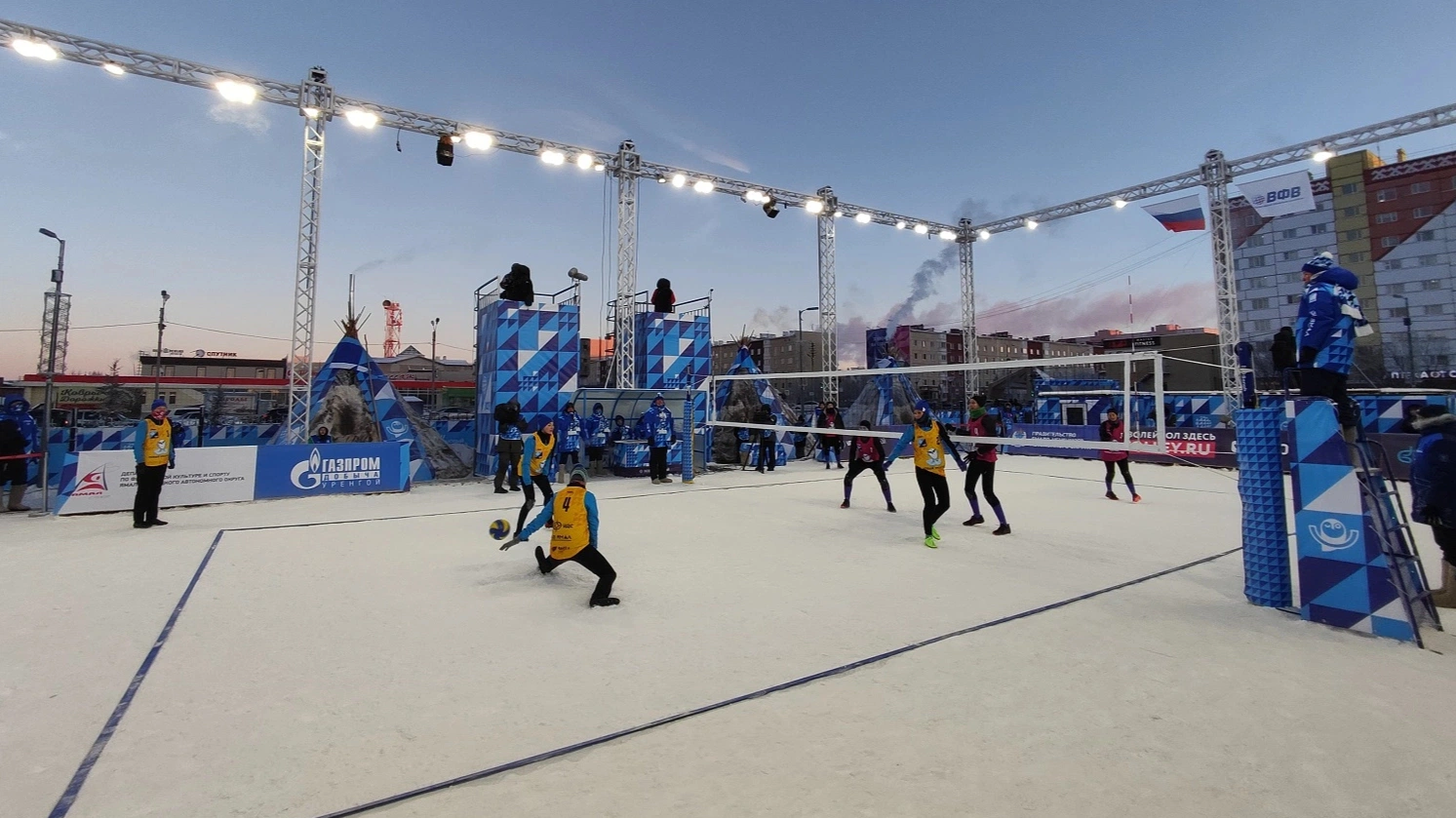 Финал Кубка России по волейболу на снегу пройдет на Ямале в апреле