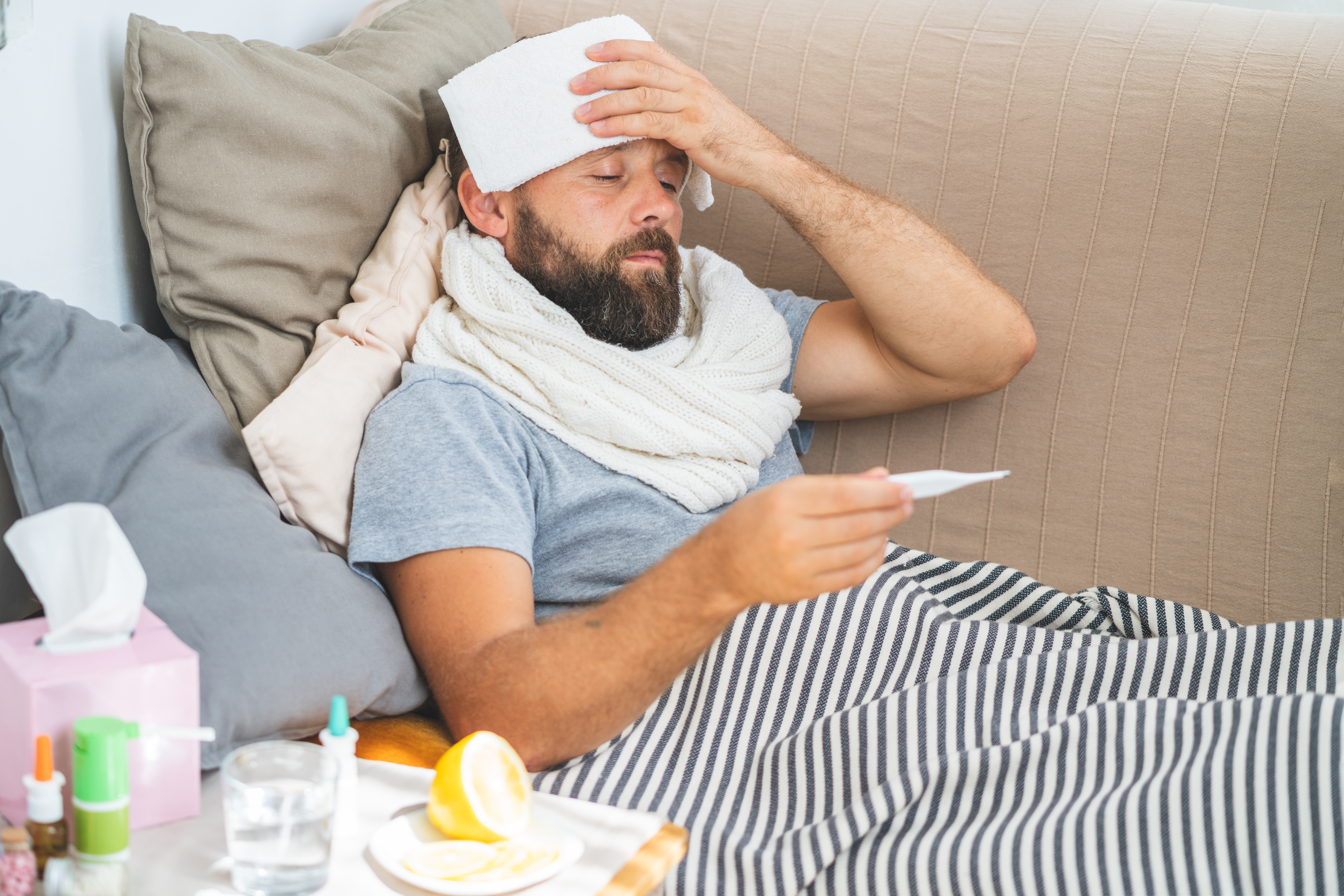 Простуда у мужчин симптомы